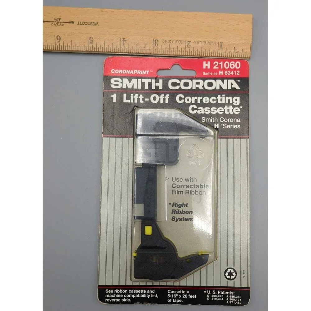 Smith Corona H21060 Lift Off‎ Correcting Cassette Smith Corona H Series NOS